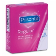 Pasante Regular Condom Pack of 3