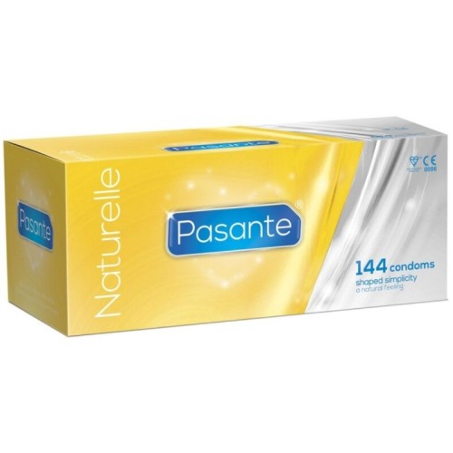 Pasante Naturelle Condoms - 144 Units for Natural Experience