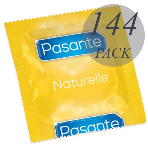 Pasante Naturelle Condoms - 144 Units for Natural Experience