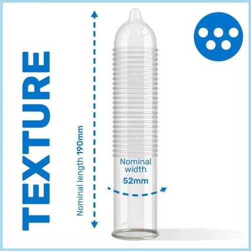 Pasante Ribbed Passion Condoms | Intense Pleasure