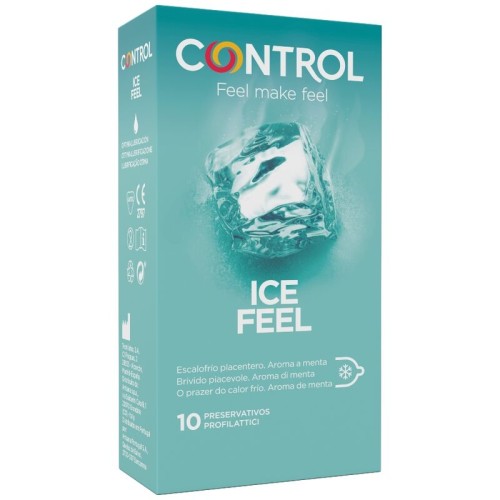 Control Ice Feel Condoms - Exciting Mint Pleasure