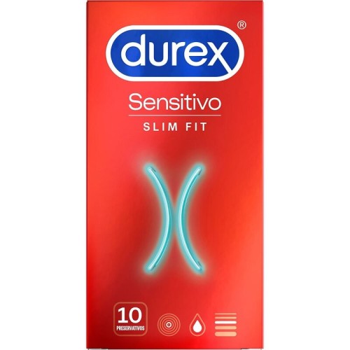 Durex Slim Fit 10 Pack Condoms