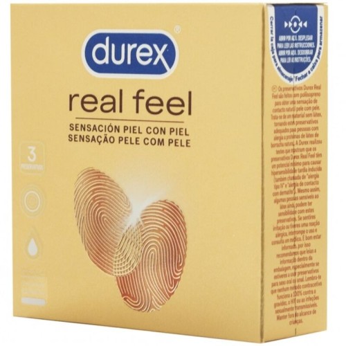 Durex Real Feel Condoms - 3 Pack
