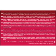 Control Strawberry Adapt Condoms 144 Units Safe Pleasure