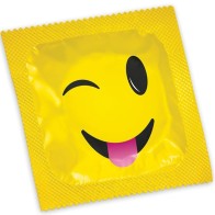 Smiley Condom Pack 144 Units for Fun Parties