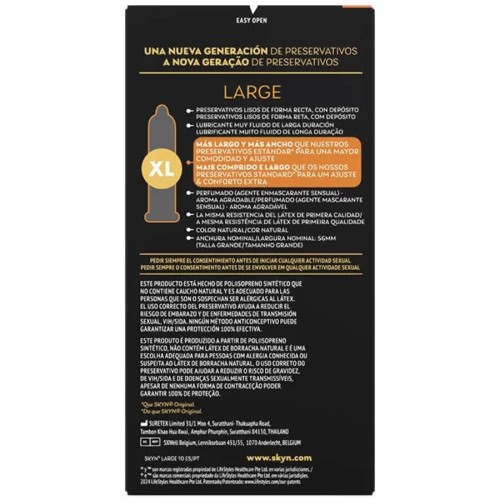 Premium SKYN Large Condoms 10 Pack