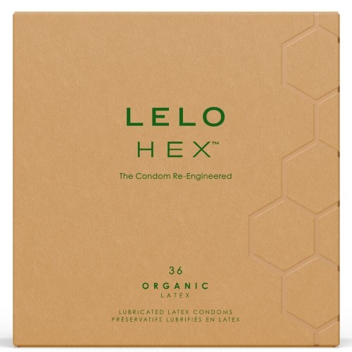LELO HEX Organic Condom Box 36 Pcs