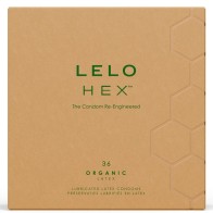 LELO HEX Organic Condom Box 36 Pcs