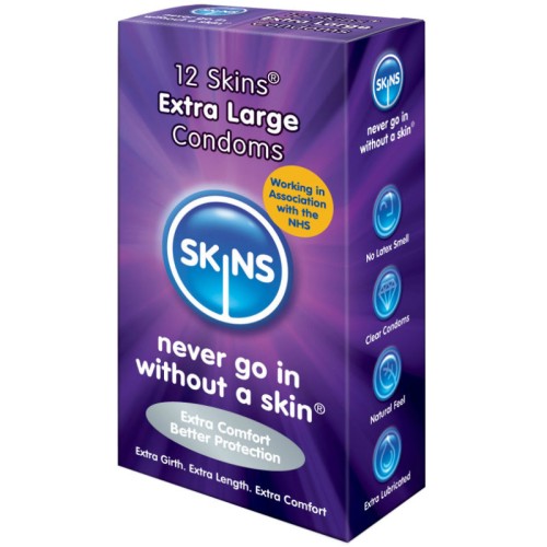 XXL Condoms 12 pcs - Ultimate Comfort