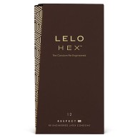 HEX Respect XL Condoms 12 Pack for Ultimate Comfort