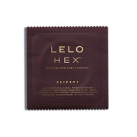 HEX Respect XL Condoms 12 Pack for Ultimate Comfort