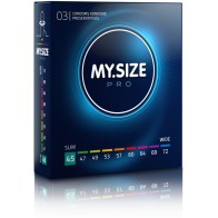My Size Pro Condoms 45mm Pack of 3 - Tailored for You