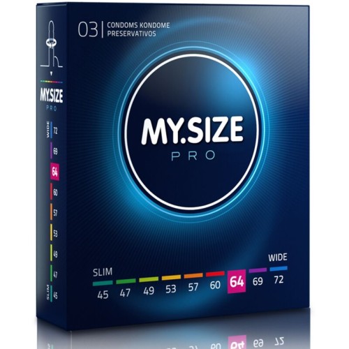 My Size Pro Condoms 64 mm for Tailored Safety