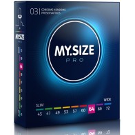 My Size Pro Condoms 64 mm for Tailored Safety