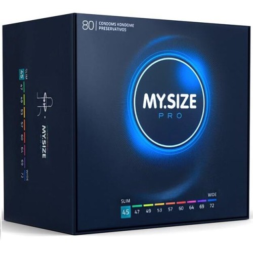 My Size Pro 45mm Condoms 80 Count - Perfect Fit