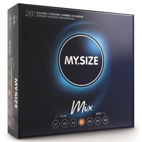 My Size Mix Condoms 57mm 28 Units