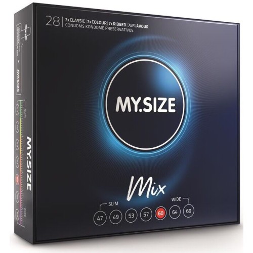 My Size Mix Condoms 60mm 28 Units