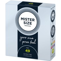 Preservativos Mister Size S Ajuste Óptimo para Placer