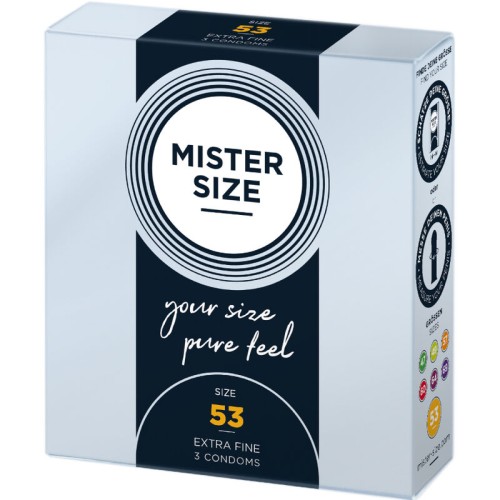 Mister Size 53mm Condoms for Enhanced Pleasure