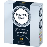 Mister Size 53mm Condoms for Enhanced Pleasure