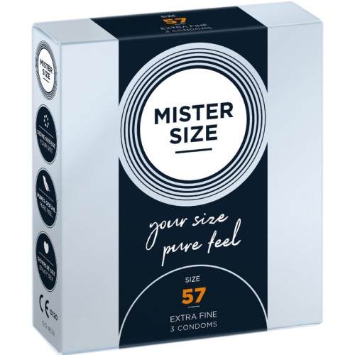 MISTER SIZE 57 Condoms for Comfort