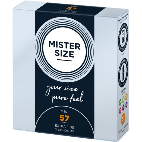 MISTER SIZE 57 Condoms for Comfort