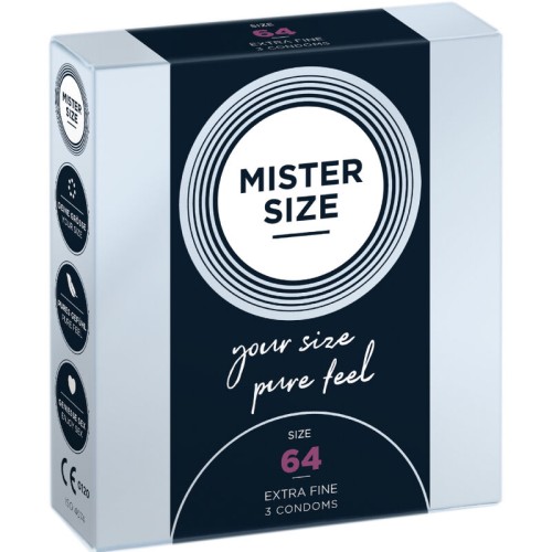 MISTER SIZE XXL 64 mm Condoms - Ultimate Sensation