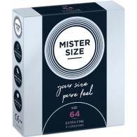 MISTER SIZE XXL 64 mm Condoms - Ultimate Sensation