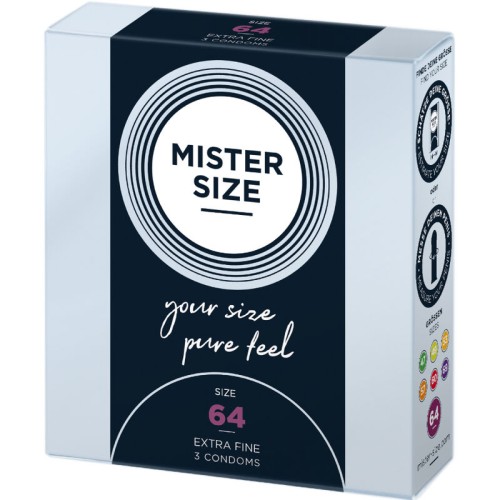 MISTER SIZE XXL 64 mm Condoms - Ultimate Sensation