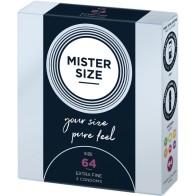 MISTER SIZE XXL 64 mm Condoms - Ultimate Sensation