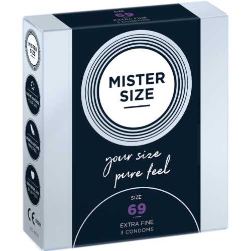 XXXL Size Condoms 69 mm (3 units)