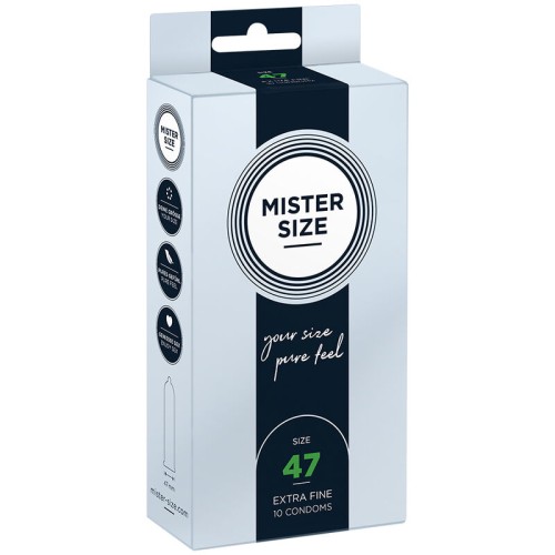 Mister Size XS Condoms 47 mm for Ultimate Comfort