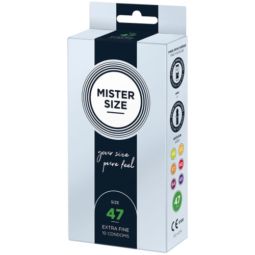 Mister Size XS Condoms 47 mm for Ultimate Comfort