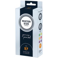 Mister Size Large 57 Mm Condoms for Enhanced Comfort