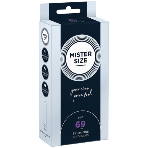 Preservativos Mister Size Talla XXXL 69mm