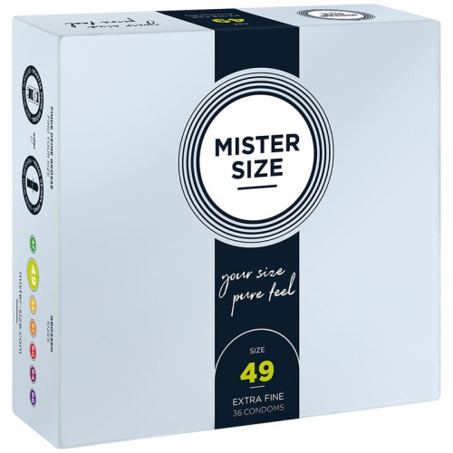 Mister Size 49mm Condoms Pack of 36