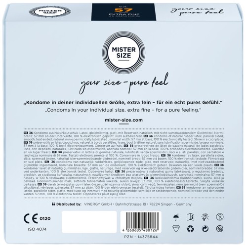 Mister Size L Condoms - Perfect Fit and Sensation