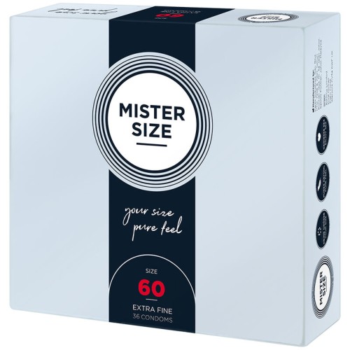 XL Size 60 mm Condoms for Comfort and Safety