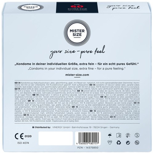 Preservativos Talla Xl 60 Mm para Comodidad y Seguridad