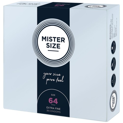 Mister Size XXL Condoms 64mm
