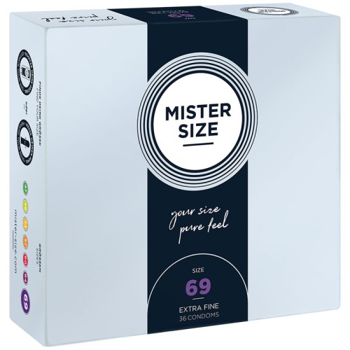 Mister Size - XXXL 69mm Condoms (36 Units)