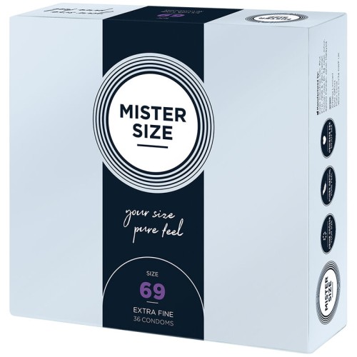 Mister Size - XXXL 69mm Condoms (36 Units)