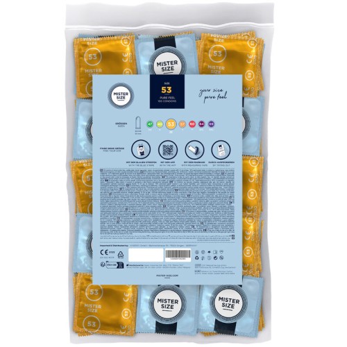 Mister Size 53 mm Condoms 100 Unit Box