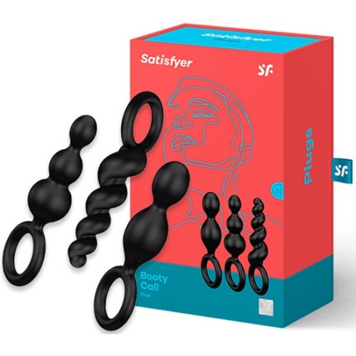 Satisfyer 3 Pcs Anal Plugs Set for All Experience Levels