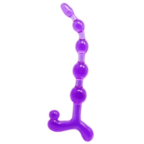 Bendy Twist Anal Balls Purple