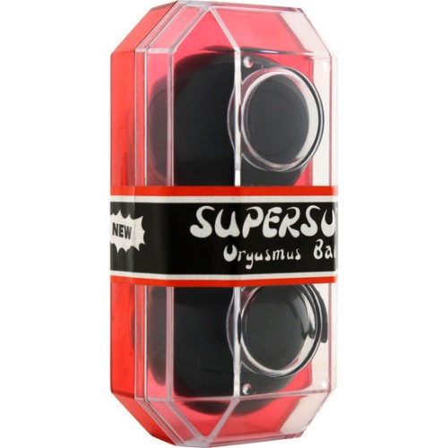 Supersoft Orgasmic Balls Black - Enhanced Pleasure