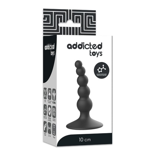 10 cm Black Anal Sex Plug