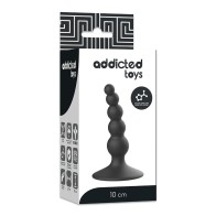 10 cm Black Anal Sex Plug