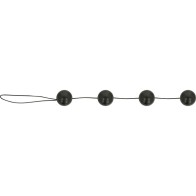 Ohmama Black Kegel Balls 170g - Enhance Pelvic Health