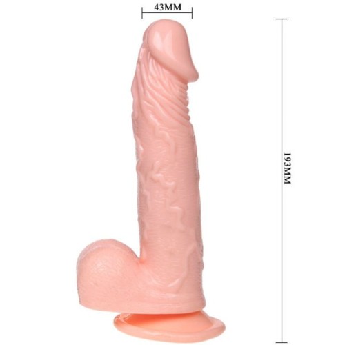 Inflatable Realistic Dildo with Suction Cup 15 Cm